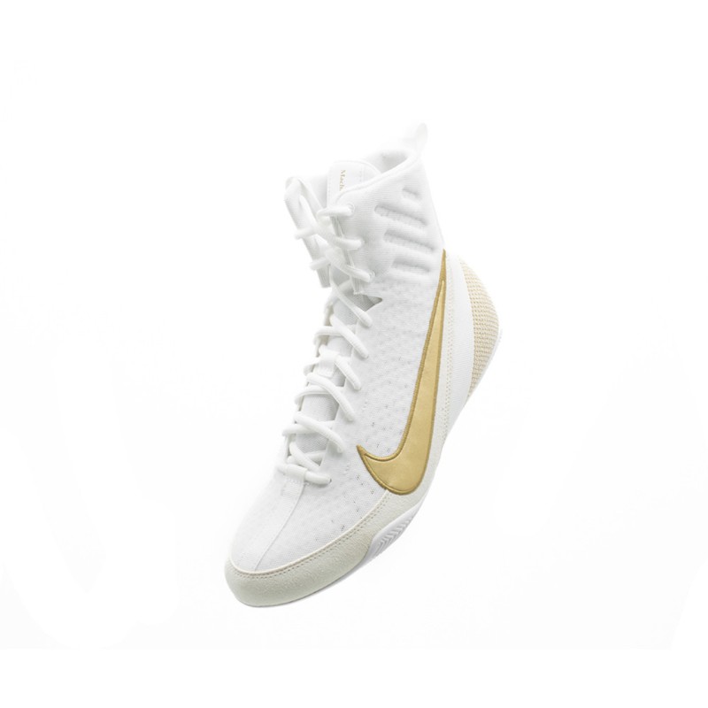 NIKE Machomai 3 - Boxschuhe (weiss/gold)