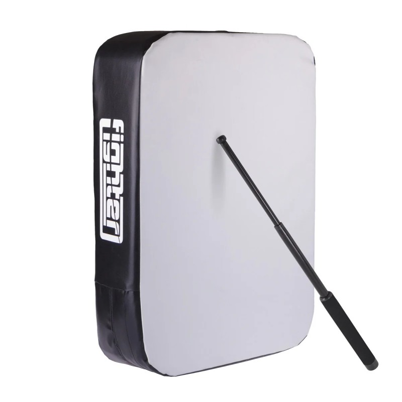 FIGHTER - Baton Tactical Training Shield (blanc-noir)