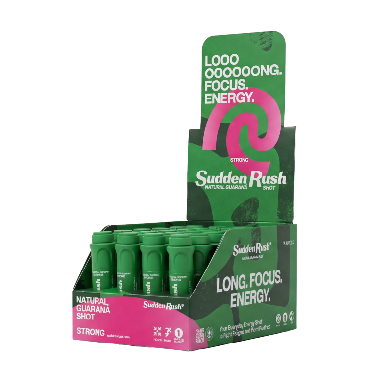 SuddenRush Guarana Shot - Strong (Set de 24)