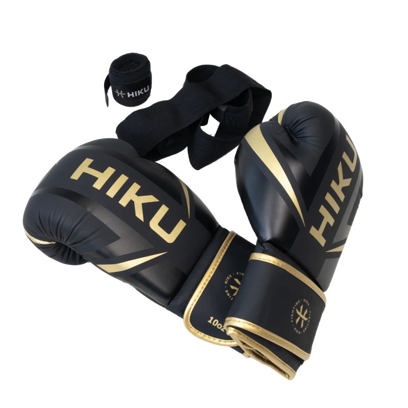 HIKU Strike - gants de boxe (similicuir)