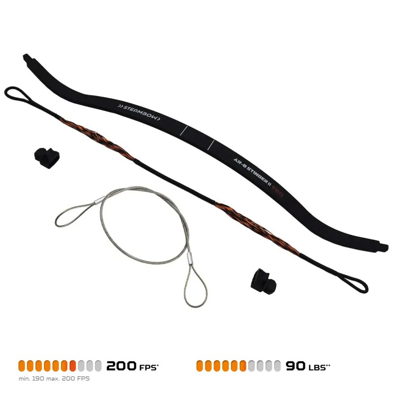Steambow AR-Series – Wurfarm PRO (90 lbs)