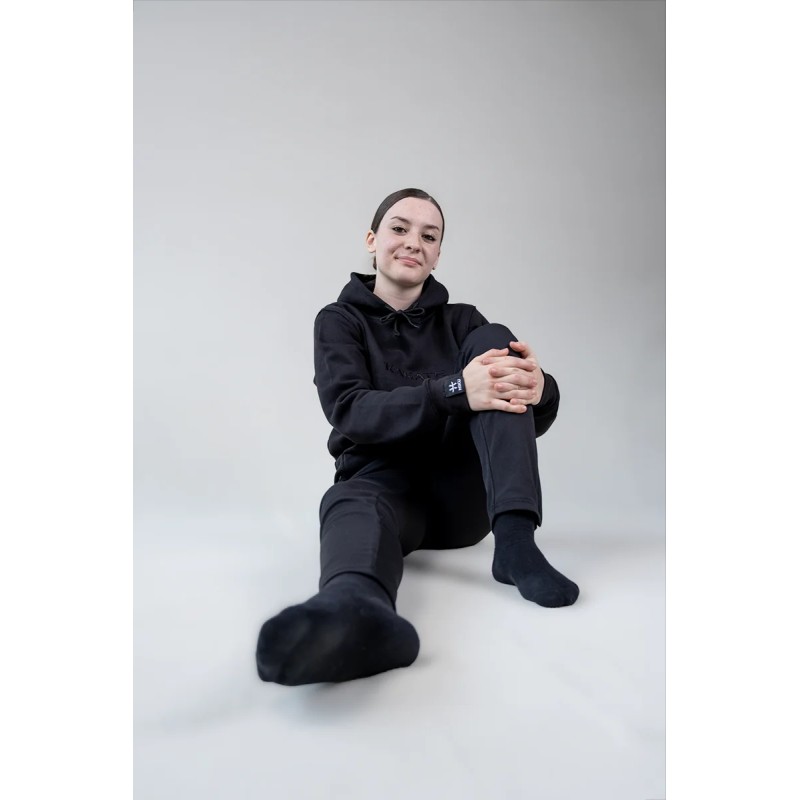 HIKU Hoody Karate Kuro (schwarz)