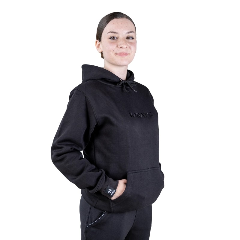 HIKU Hoody Karaté Kuro (noir)