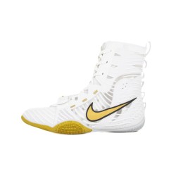 NIKE HyperKO 3 - Chaussures de boxe (blanc/doré)
