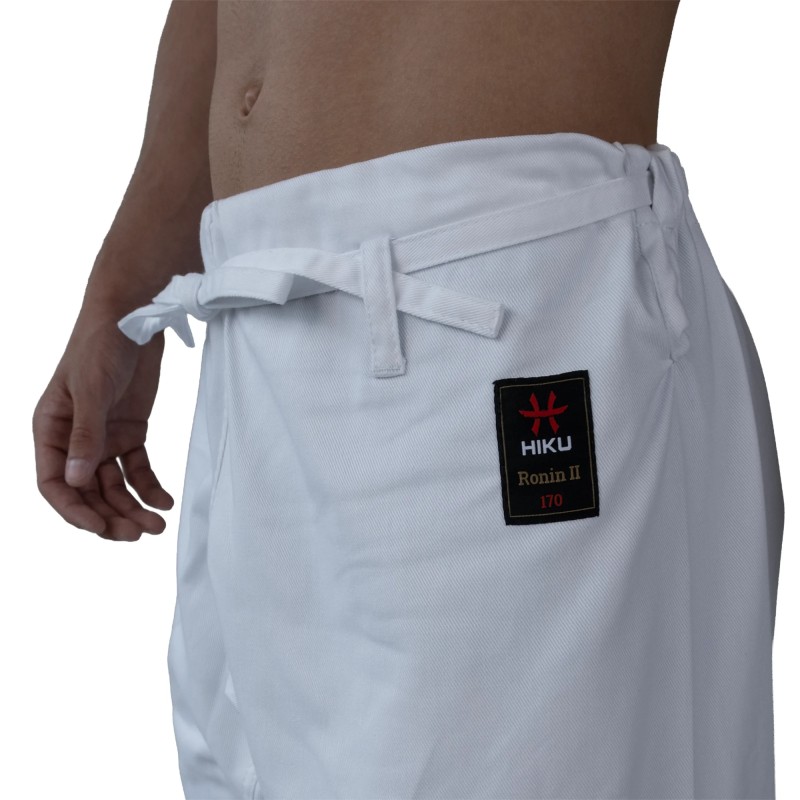 HIKU Ronin II - Judo Wettkampf-Hose (weiss)