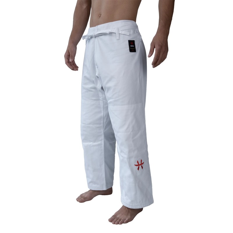 HIKU Ronin II - pantalon de judo pour la compétition (blanc)
