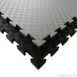 TATAMIX Steckmatte EVA-Schaumstoff - 2 cm dick (schwarz-grau)