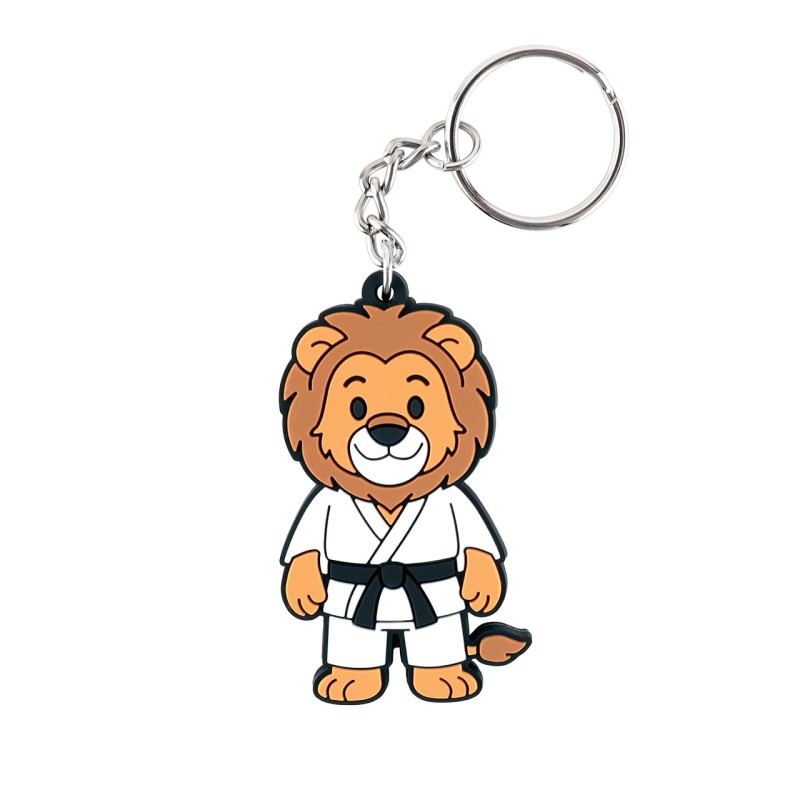 Porte-clés Lion (en caoutchouc)
