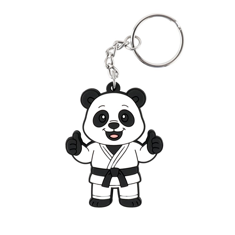 Porte-clés Panda (en caoutchouc)