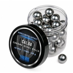 HD24 - Cal .68 Chrome Precision Geschosse, 20g (45 Stück)