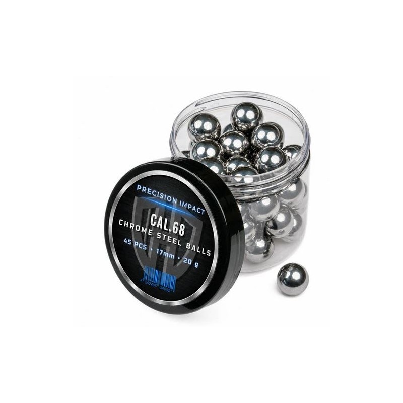 HD24 - Cal .68 Chrome Precision Geschosse, 20g (45 Stück)