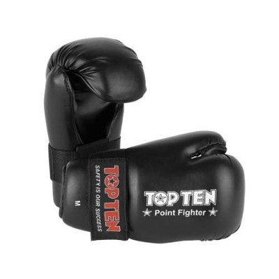 TOP TEN - Point Fighter gant de boxe (noir)