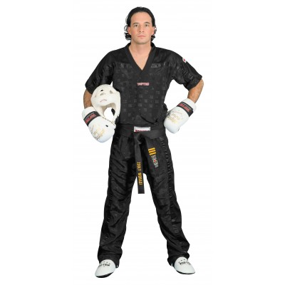 TOP TEN - Pantalon de Kick Boxing Mesh (noir)