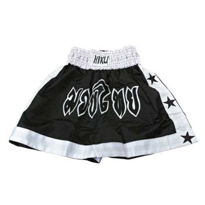 HIKU Thaibox-Shorts (schwarz/weiss)
