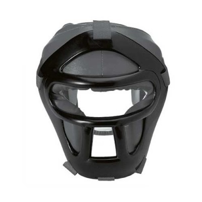 HIKU - Protection de tête avec grille (noir)