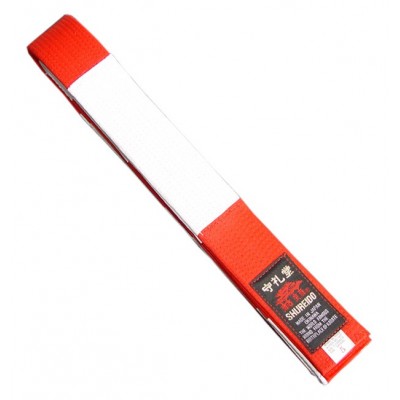 Shureido - Ceinture (rouge-blanc)