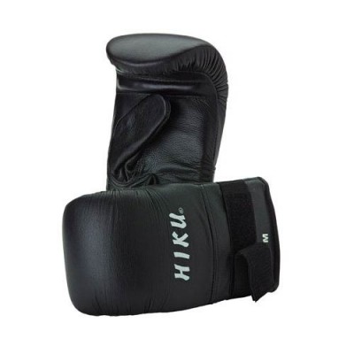 HIKU Sack-Handschuh (Leder mit Klettverschluss)